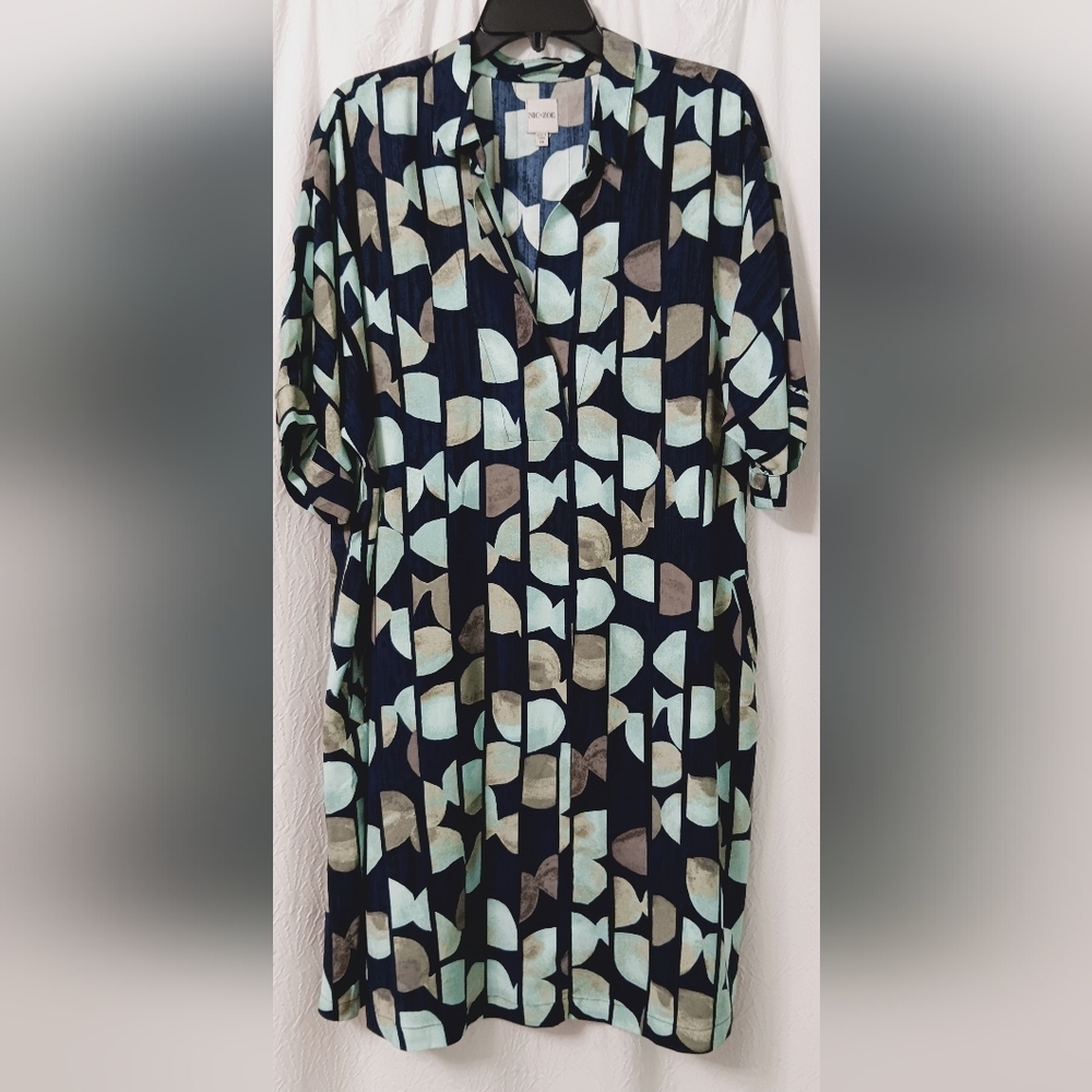 EUC Nic+Zoe Plus Circle Sequence Devon Dress Size 1X - Picture 4 of 13